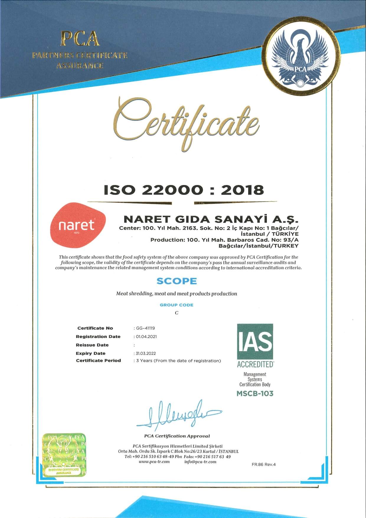 ISOO-22000-2018